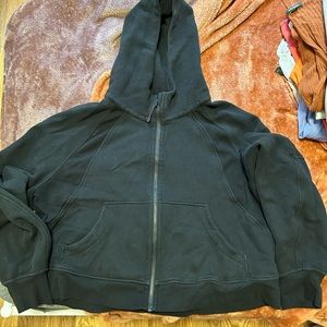 Full zip oversized Scuba